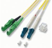 EFB Elektronik Glasfaser LWL Anschlusskabel [1x E2000&reg;/APC 8&deg;-Stecker - 1x