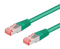 DIGITUS DK-1644-A-010/G, DIGITUS CAT 6A S/FTP Patchkabel CAT6a 1m gr&uuml;n