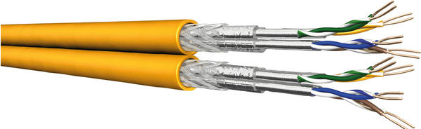 Draka 4X2 AWG23-500DW2 CAT 7A 500m gelb