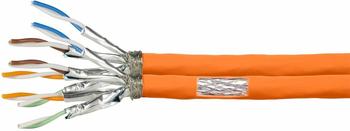 LogiLink Duplex Verlegekabel PrimeLine Cat.7 S/FTP orange 50 m