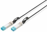 DIGITUS Kabel SFP+ 10G DAC 0.5m schwarz AWG 30 MSA Multimedia-Technik SFP