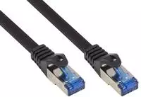RNS&reg; Patchkabel SmartFLEX, Cat.6A, S/FTP, PiMF, halogenfrei, 500MHz, schwarz,...