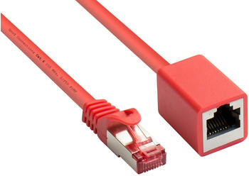 Good Connections CAT 6 Ethernet LAN Patchkabel-Verlängerung 1m rot