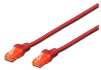DIGITUS DK-1612-020/R, Digitus DK-1612-020/R RJ45 Patchkabel CAT 6 U/UTP 2.00 m...