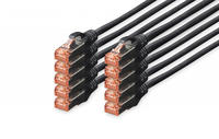DIGITUS DK-1644-0025-BL-10, DIGITUS Patchkabel CAT 6 S/FTP DK-1644-0025-B(VE10)