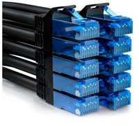 LANBERG PCU6-10CC-0025-BK, LANBERG LBG 610CC0025BK - Patchkabel RJ45 Cat.6 UTP 0,25 m