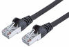 PremiumCord LAN & Patch Kabel CAT 6A S/FTP 1,5m schwarz