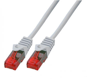 BIGtec Gigabit Ethernet LAN Kabel CAT 5E 0,5m grau (BIG556)