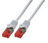 BIGtec Gigabit Ethernet LAN Kabel CAT 5E 0,5m grau (BIG556)