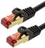 BIGtec S/FTP Premium Ethernet LAN Patchkabel CAT 5E 1,5m schwarz (BIG1260)