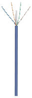 Cat 6a Netzwerkkabel, U/utp, Blau, Kupferleiter (cu), Awg 23/1 (solid), Halogenfreier