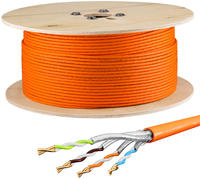 hb-digital Netzwerkkabel CAT 7a 500m S/FTP AWG23 LSZH orange