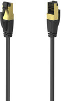 Hama Netzwerkkabel, CAT-8, 40 Gbit/s, S/FTP geschirmt, halogenfrei, 0,50 m (00200691)