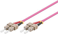 Alcasa LW-830SC4 Glasfaserkabel 30 m SC OM4 Violett (LW-830SC4)