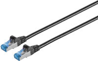 Dexlan 858375, Dexlan Patchkabel Cat. 6A, S/FTP (PiMF), schwarz, 0,5 m