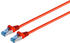 Shiverpeaks Patchkabel CAT 6A S/FTP 1m rot