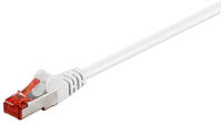 goobay 95481, goobay CAT 6 Netzwerkkabel, S/FTP, wei&szlig; - L&auml;nge: 1,0 m