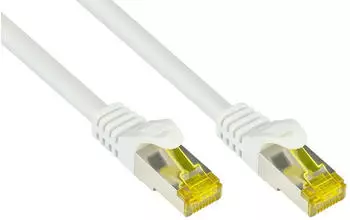 Good Connections RJ45 Patchkabel CAT 7 RNS S/FTP PiMF 500MHz weiß 80m
