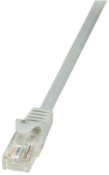 BIGtec Ethernet LAN Patchkabel CAT 6 1m grau