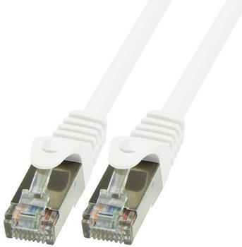 BIGtec Gigabit Ethernet LAN Kabel CAT 5E 50m weiß