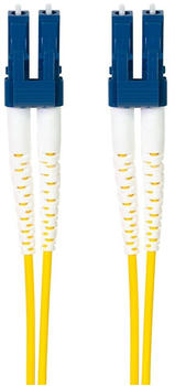 BIGtec Glasfaser LWL Patchkabel LC/LC 9/125µ OS2 20m gelb