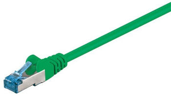 BIGtec Ethernet LAN Patchkabel CAT 6A S/FTP 0,25m grün