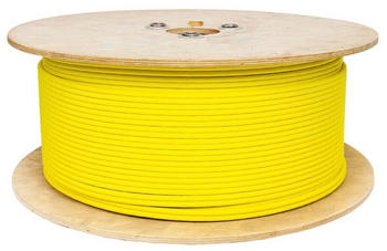 PremiumX LAN-Kabel Dupex CAT 7A 250m gelb
