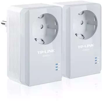 TP-Link AV500 Nano Pass Through Powerline Adapter Starter Kit (TL-PA4010PKIT)