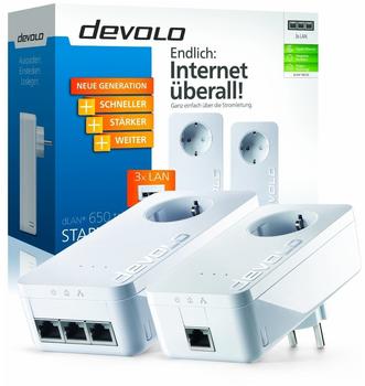 Devolo dLAN Powerline 650 triple+ Starter Kit