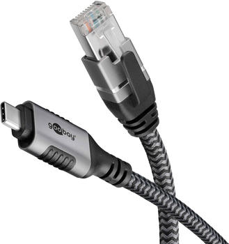 Goobay Ethernet-Kabel USB-C 3.1 auf RJ45 2m