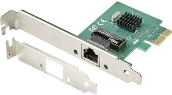 Renkforce Netzwerkkarte 1 GBit/s Gigabit-LAN mit Low-Profile-Slotblech (RF-4752948)