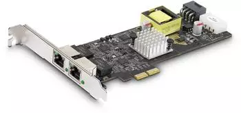 StarTech 2-Port 2,5Gbps PoE Netzwerkkarte, Intel I225-V, 802.3af/at (PR22GIP-NETWORK-CARD)