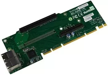 SuperMicro AOC-2UR68-I4G 2U Ultra Riser Netzwerkadapter, 4-Port, 1000Mbit/s (AOC-2UR68-I4G)