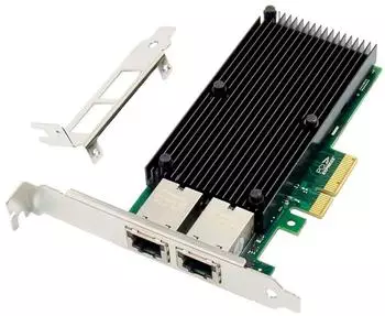 MicroConnect Netzwerkkarte X550-T2 PCIe x4 Dual-10GbE (MC-PCIEX4-X550-T2-D)