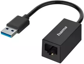 Hama Netzwerk-Adapter USB auf LAN/Ethernet Gigabit (00300024)