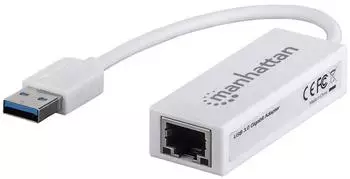 Manhattan USB 3.0 auf Gigabit Ethernet Adapter, RJ45 (506847)