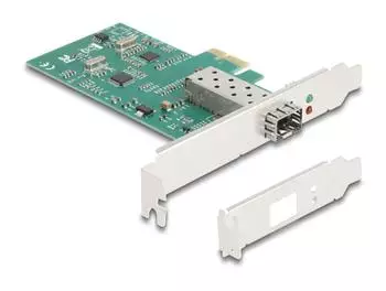 DeLock Netzwerkkarte PCIe Fast Ethernet 1x SFP (88216)