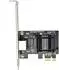 SilverStone ECL02 PCIe Netzwerkkarte RJ45 5Gbps (SST-ECL02)
