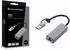 Conceptronic ABBY08G USB-C/A auf Gigabit Ethernet Adapter 2-in-1 5000Mbit/s (ABBY08G)