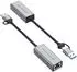 Conceptronic ABBY08G USB-C/A auf Gigabit Ethernet Adapter 2-in-1 5000Mbit/s (ABBY08G)