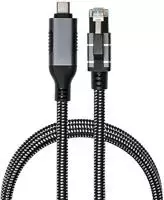 Good Connections Ethernet-Kabel USB-C RJ45, anthrazit, 1,5m (2045-CT015A)