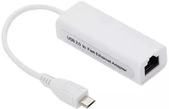 BerryBase Micro USB 2.0 Fast Ethernet Adapter (125197)