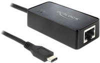 Delock Usb3.1 Adapter C - Rj45 St/bu Gigabit Lan (62642)