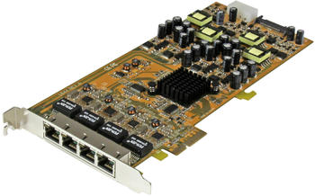 StarTech 4 Port Gigabit PoE PCIe Network Card (ST4000PEXPSE)