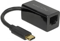 Delock Usb 3.1 Mit Usb C St Rj45 Bu Bk (65904)