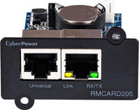 CyberPower RMCARD205 Netzwerkkarte 100MB, IPv4/v6, SNMPv1/v3, HTTP/HTTPs, TCP/IP,