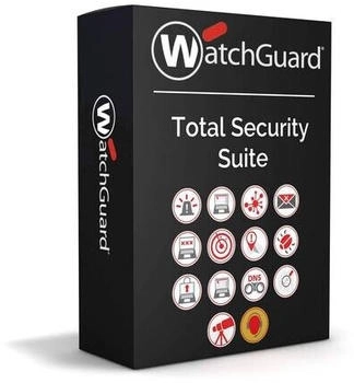WatchGuard Total Security Suite Abo Upgrade-Lizenz (3 Jahre) + 3 Jahre 24x7 Gold 1 Gerät (WGM47353)