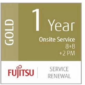 Fujitsu Scanner Service Program 1 Year Gold Service Renewal Low-Volume (R1-GOLD-LVP)