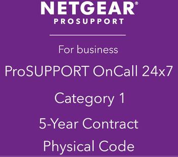 Netgear ProSupport OnCall 24x7 Category 1 Technischer Support 5 Jahre (PMB0351P-10000S)
