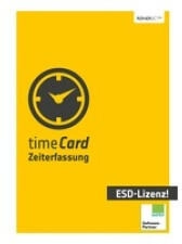 REINERSCT timeCard 10 Zeiterfassung 1 Jahr Lizenz 500 Mitarbeiter Download Win/Android/iOS (2749651-307)